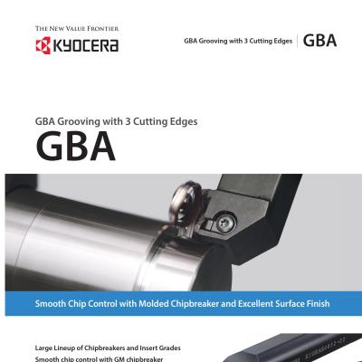 Các loại dao tiện rãnh và cán GBA/KGBA